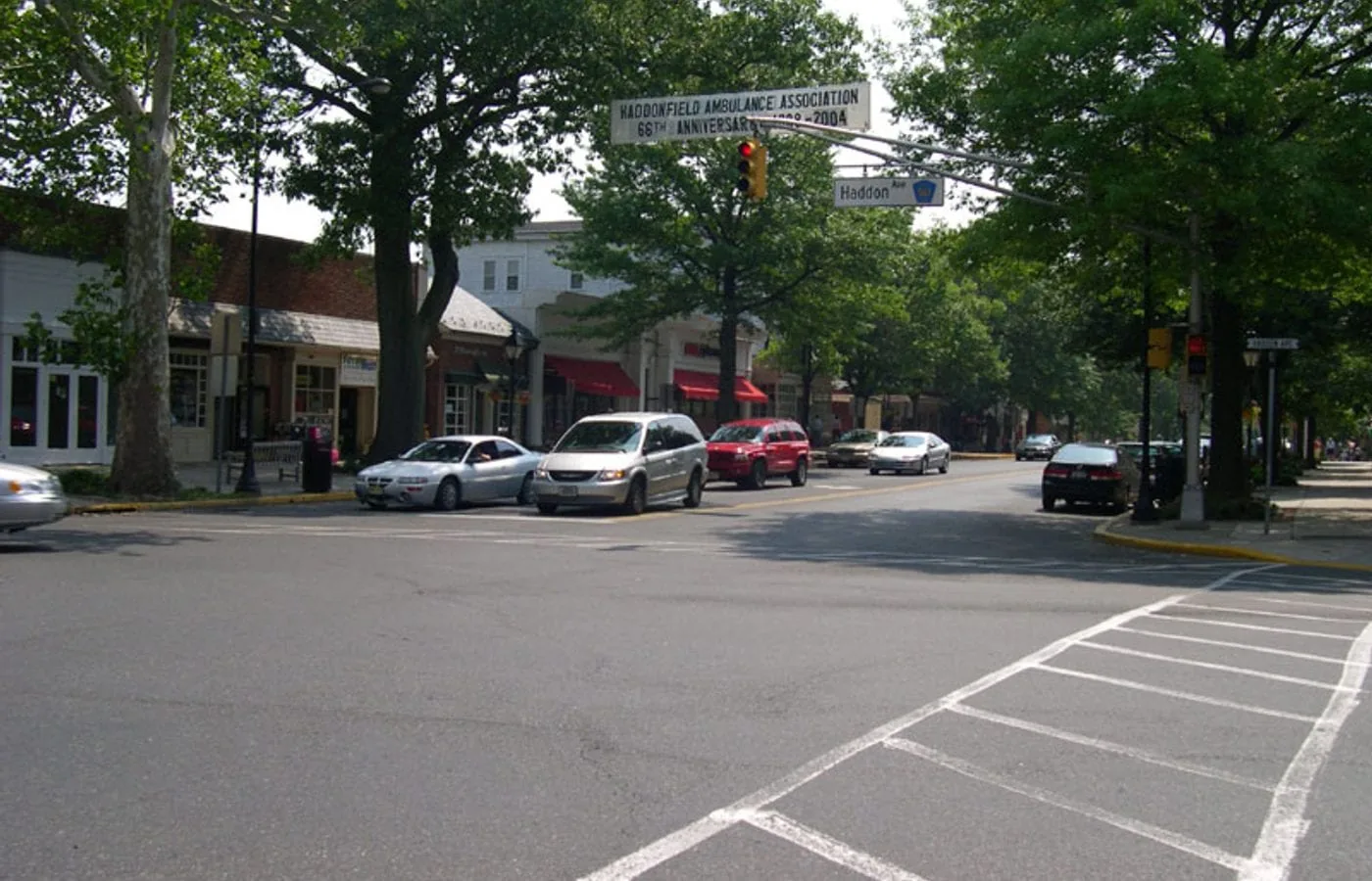 Downtown Haddonfield, New Jersey