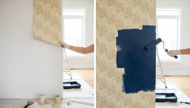 Wallpaper Removal JM Painting Services LLC JM Painting Services LLC wallpaper removal